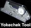 Yokechek tool