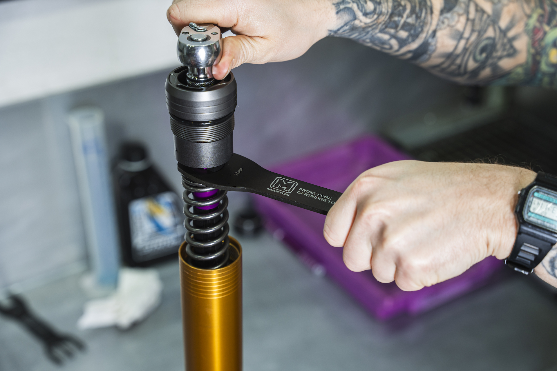Fork Revalve, Respring and Service - Image 3